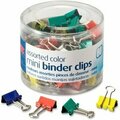 Officemate Clip, Binder, Mini, Ast, 60/Tub OIC31024